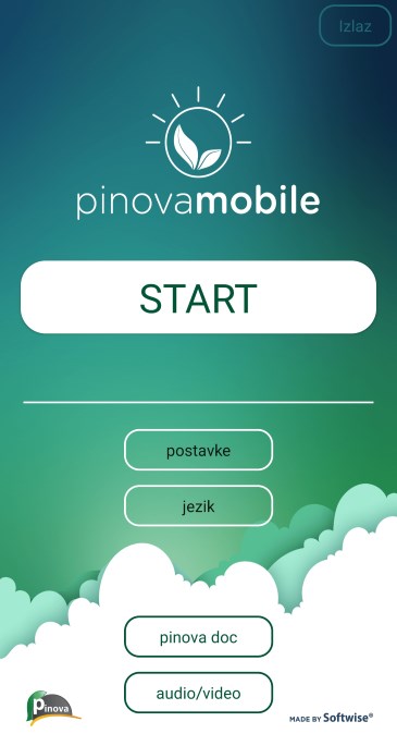 Android mobilna aplikacija Pinova Mobile